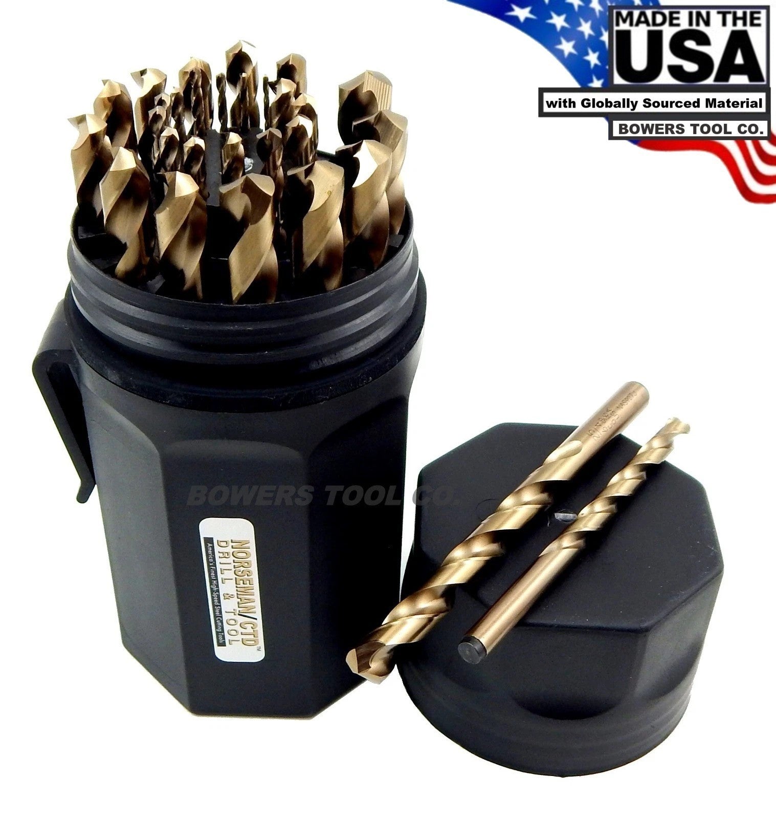 Norseman 29pc COBALT M42 Drill Bit Set