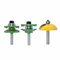 Large Tenon Mortise Cutter Set Alloy For Precise Cabinet Door Joints