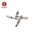 Stainless Steel And Steel Blind Rivet Round Head Open Type Csk Head Pop Rivet