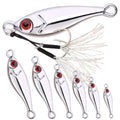 Fishing Jigs With Holographic Action Ideal For Attracting For Big Fish