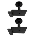 3-inch Black Slatwall Single Garment Hook Slatwall Hanger Pack 2
