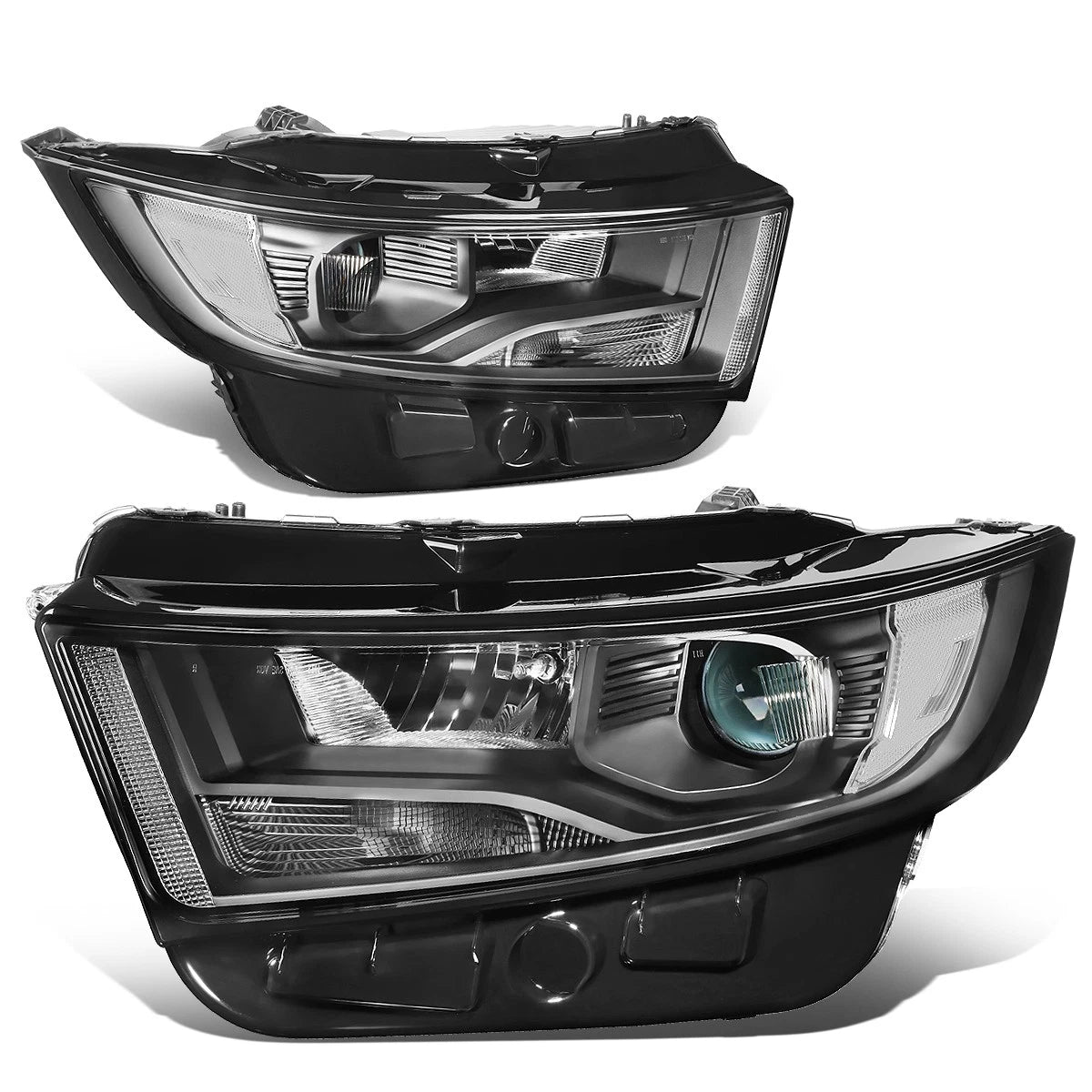 Fit 15-18 Ford Edge Oe Style Black Housing Clear | Built Supply Co