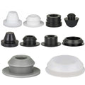 Snap-on Silicone Rubber Hole Plug Ø 3mm - 110mm