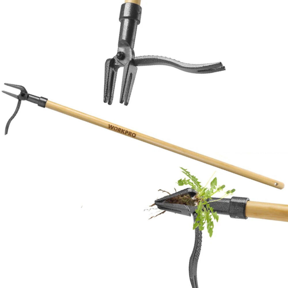Workpro Weed Puller Tool Heavy-duty 4claw Head 44" | Built Supply Co