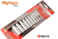 Selta Taiwan 1/4" Dr 6pt 50mml Deep Socket Set: | Built Supply Co