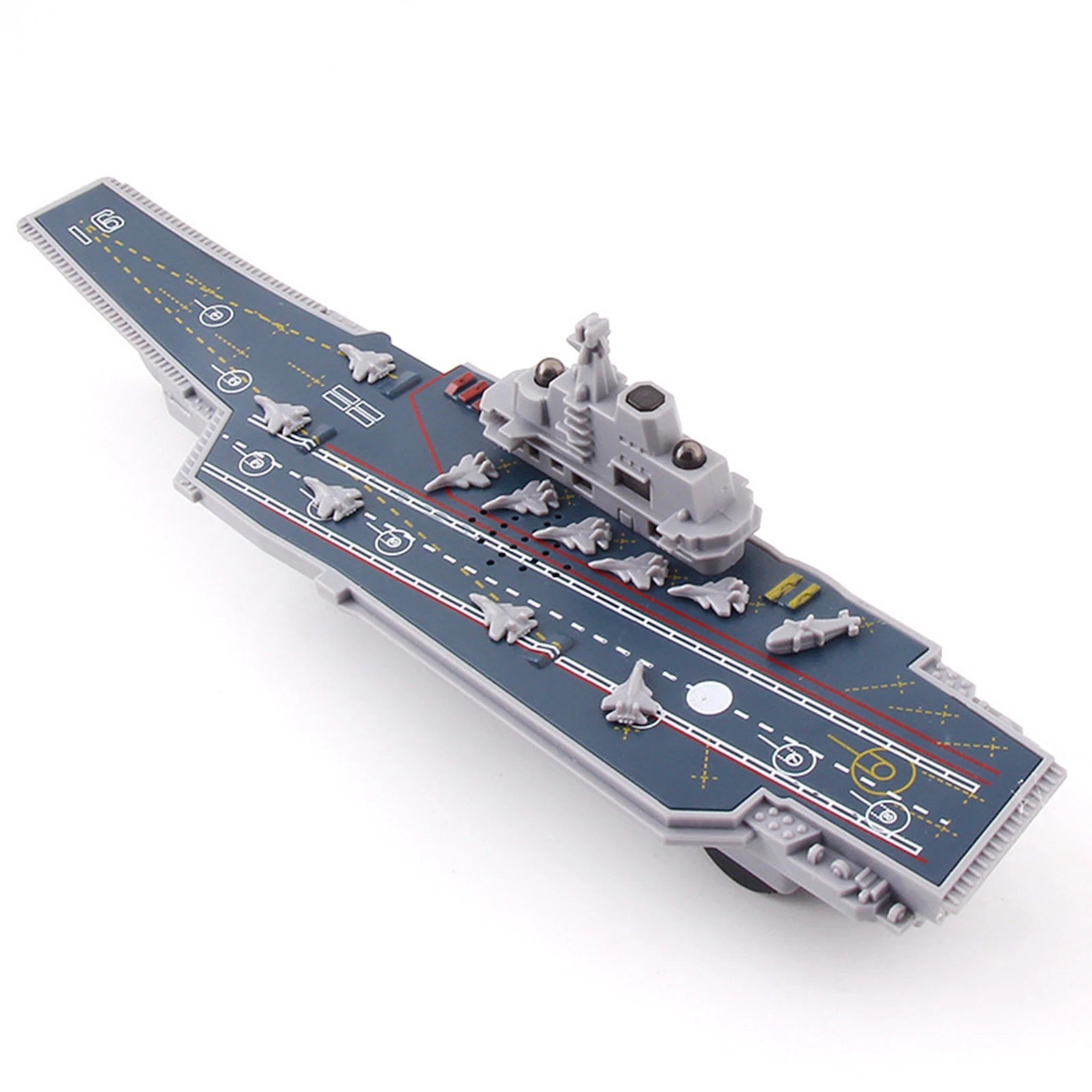 24cm Plastic 1:1500 China Shandong Ship Aircraft Carrier Assembly