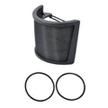 Microphone Blowout Screen Windscreen Metal Strainer Portable Vocal