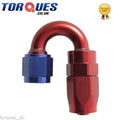 An-8 180 Degree Fast Flow Hose Fitting