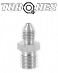 An -3 ( 3an) M12x1.0 Metric Stainless Concave Adapter