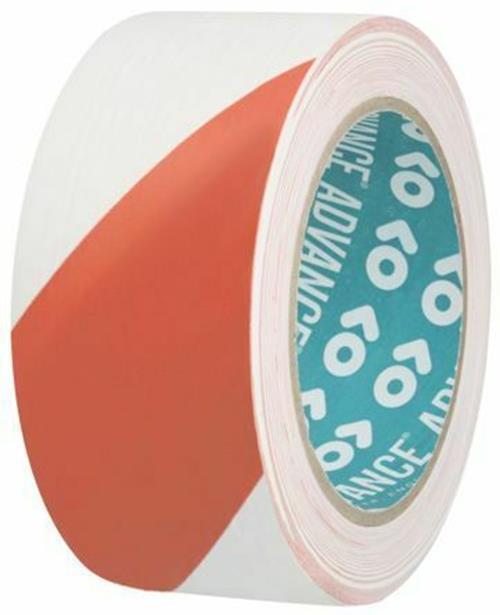 Advance Tapes AT8 Hazard Tape Red/White