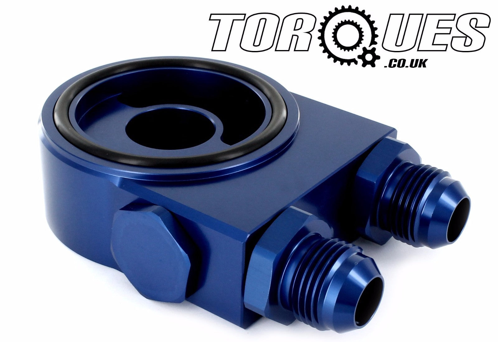 Torques Thermostatic Oil Sandwich Plate Kit Blue (an-10 Jic-10) 3/4