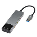 Usb External Multi-function Sound Card 3 Input Terminals For Pc