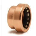 Sprint Push Fit Stop End - Copper