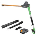 WORKPROX 20V Cordless Pole Hedge Trimmer 18"