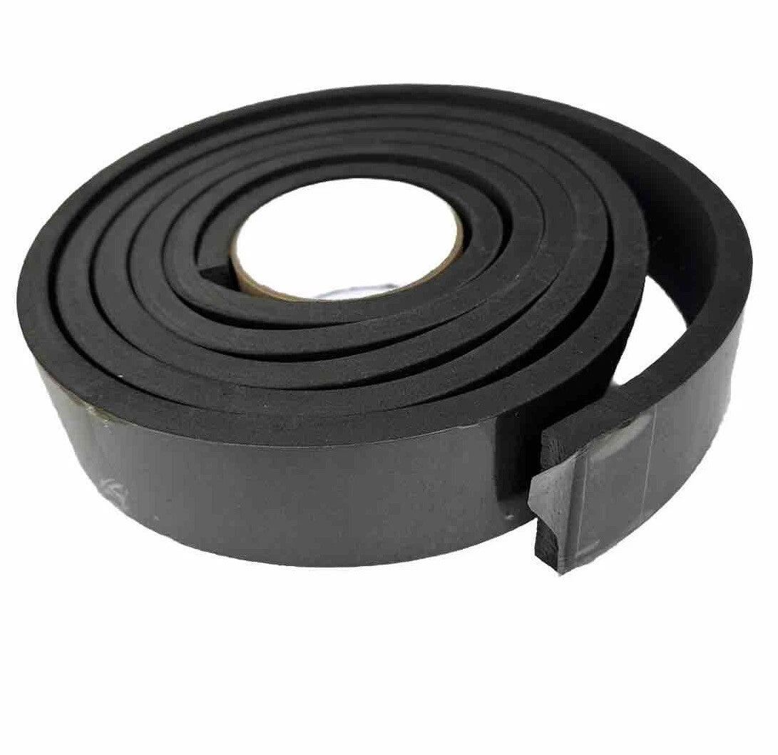 10ft Foam Strips With Adhesive, 2” X 3/8” Thick, Neoprene Weather