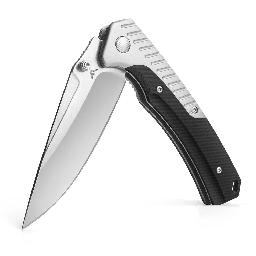 Flissa Pocket Knife Liner Lock With 3.35" 14c28n Steel Blade With