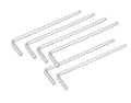 6-pack Cr-V Ballend Hex Allen Key Wrench Set by Unbranded