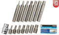 BlueSpot 15pc Allen Key Hex Hexagon 1/2" Drive Bit Socket Set H4 to H12Opens in 