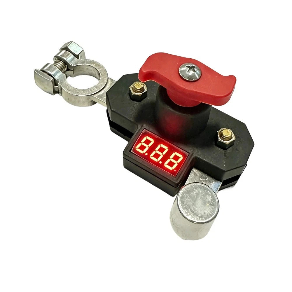 Car Disconnect Switch Featuring Bidirectional Rotation And Voltage