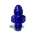 Blue Aluminum Oil/fuel 3an Male To 4-an Flare Reducer Union Fitting