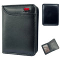 For Daily Carry Mens Leather Wallet Slim Billfold Durable Pu