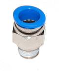 Tube fitting Male connector push to connect 1/2" Tube x 1/4" NPT 5 PCS