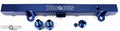 Torques AN-6 Blue Billet Aluminium 3 Port Fuel Rail For Honda K20A K