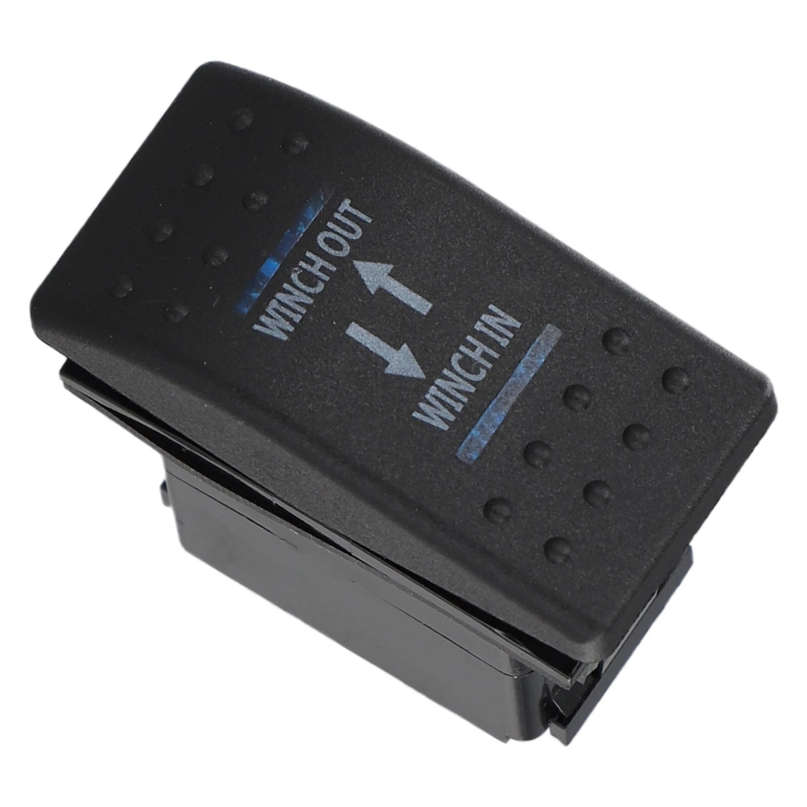 Winch In/out Rocker Switch (On)-off-(on) Switch 12V-24V Momentary