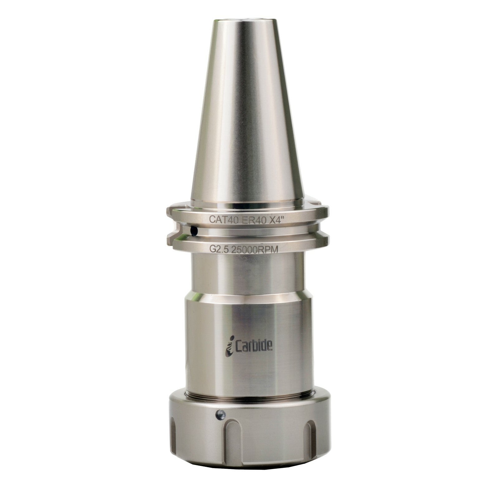 1pcs Precision 5/8-11 CAT40 Er40 4.0" Collet Chuck Tool Holder CNC