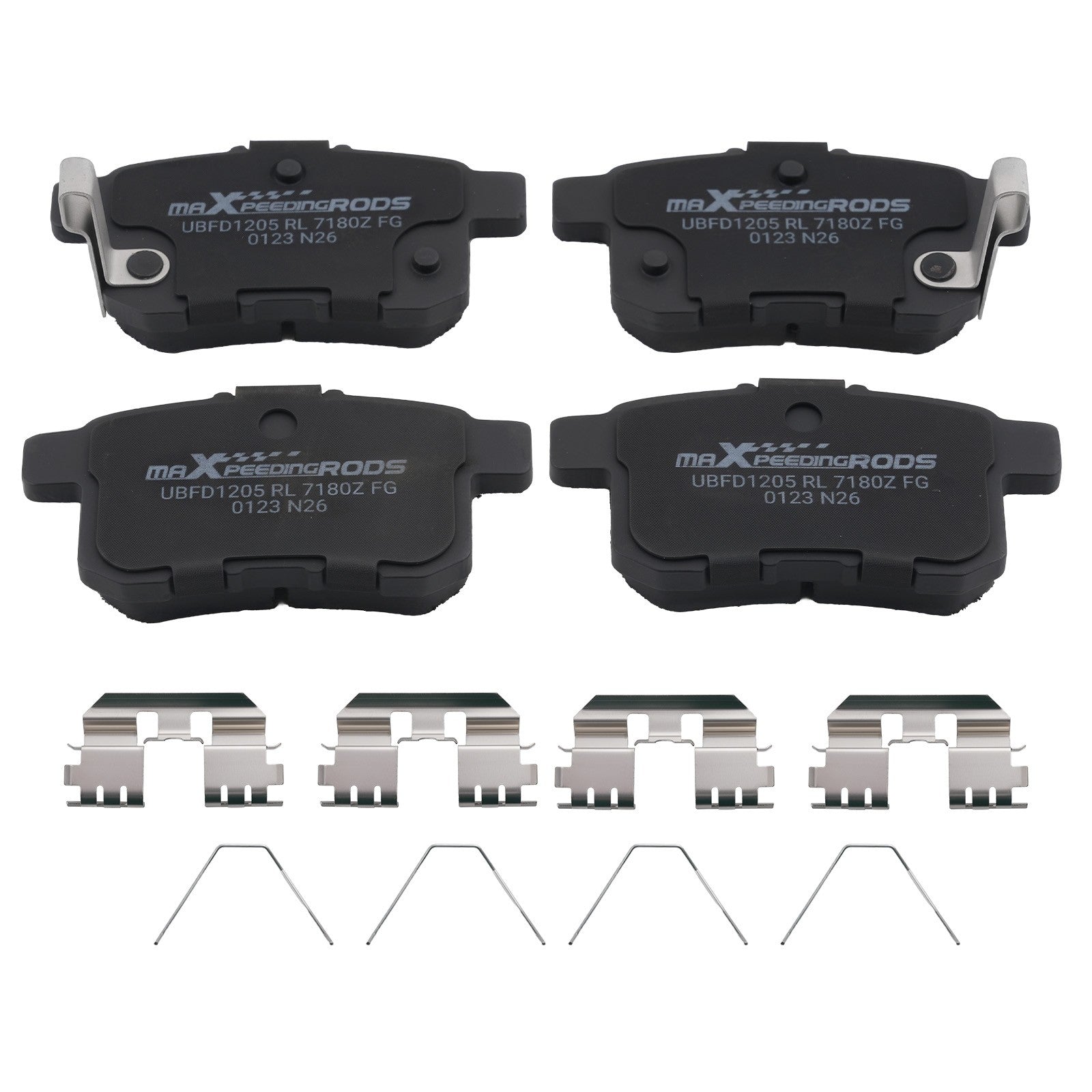 Rear Brake Pads Set for Acura TSX 2009-2014/Honda Accord 2008-2017