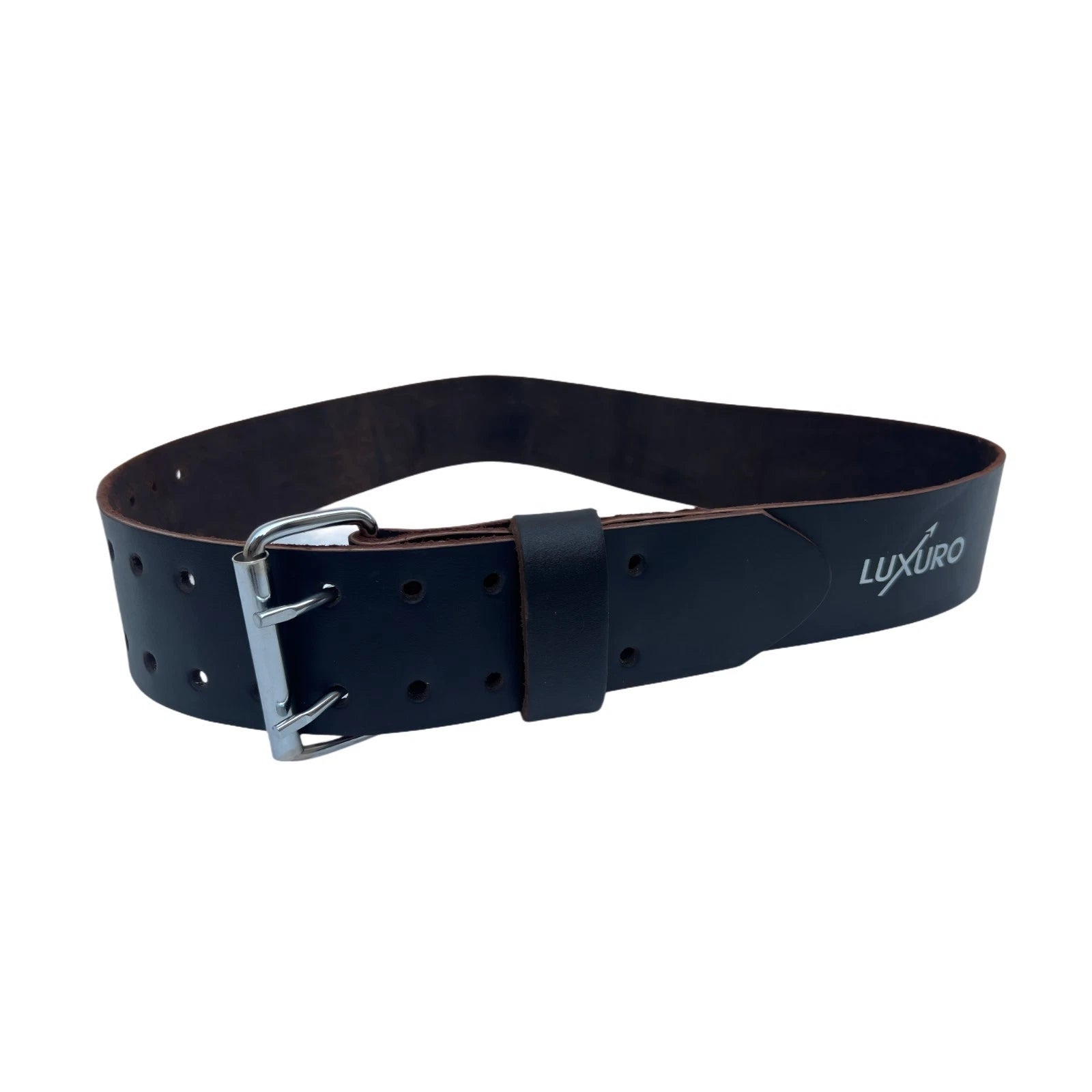 Adjustable Leather Tool Belt 2-inch Wide | Fits 30"–46" Waist