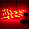 Milwaukee Parts Shop and Repair Service Station Neon Sign for Store