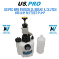 US PRO One Person 3L Brake Clutch Vacuum Bleeder Pump Pneumatic Bleedi