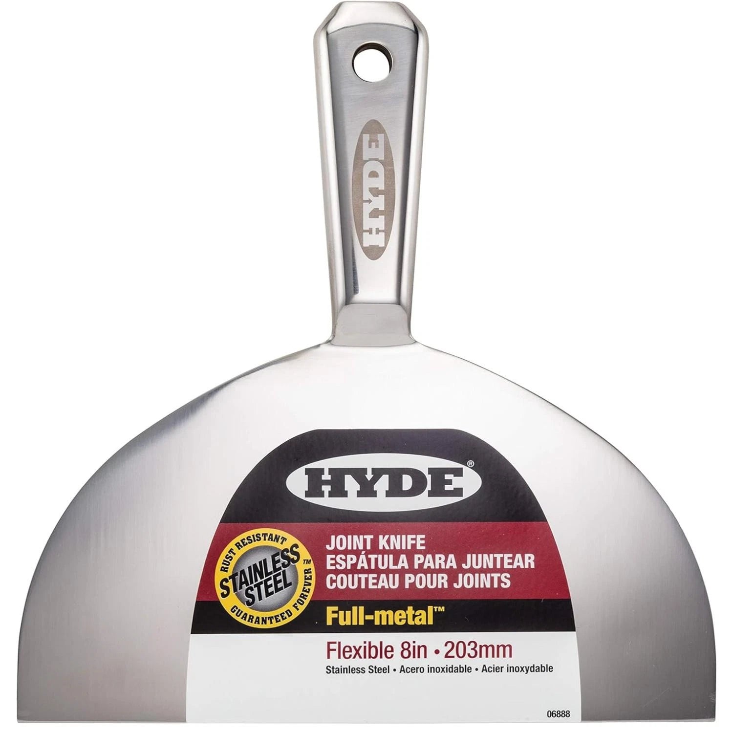 Hyde All Metal Stainless Steel Joint Knife 203mm / 8"