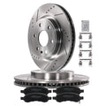 Front Disc Brake Rotors Brake Pads for Saturn Outlook/GMC Acadia/Chevy