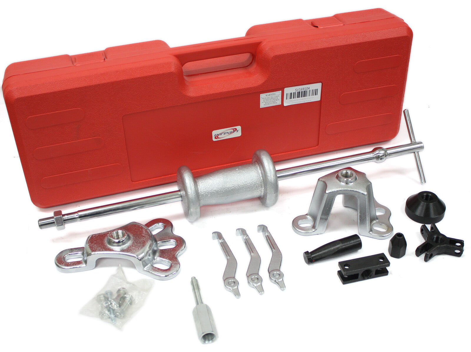 9 Way Slide Hammer Dent Puller Set by Unbranded