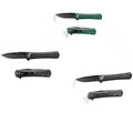 Button Lock/liner Lock Tactical Folding Pocket Knife G10 Handle Steel