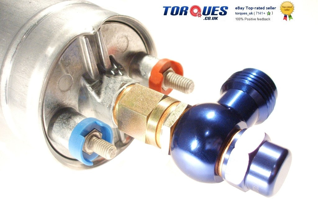 An -8 (an8) Fuel Pump Banjo Adapter and Cap Fits Bosch 044