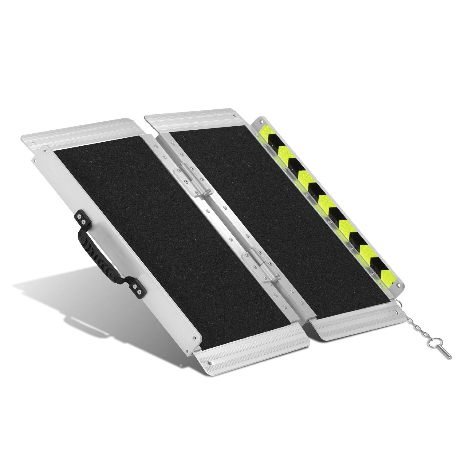 29" W X 2' L X 2" H 880 Lbs Capacity Extended Aluminum Black