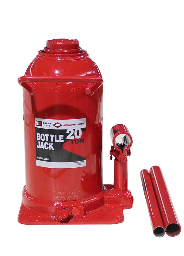 American Forge & Foundry 3620 Super Duty 20 Ton Hydraulic Bottle Jack