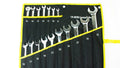 17pc Metric Combination Wrench Set