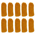 Yellow Suede Finger Protectors Pack of 10 for Needlework and HandcraftsOpens in 