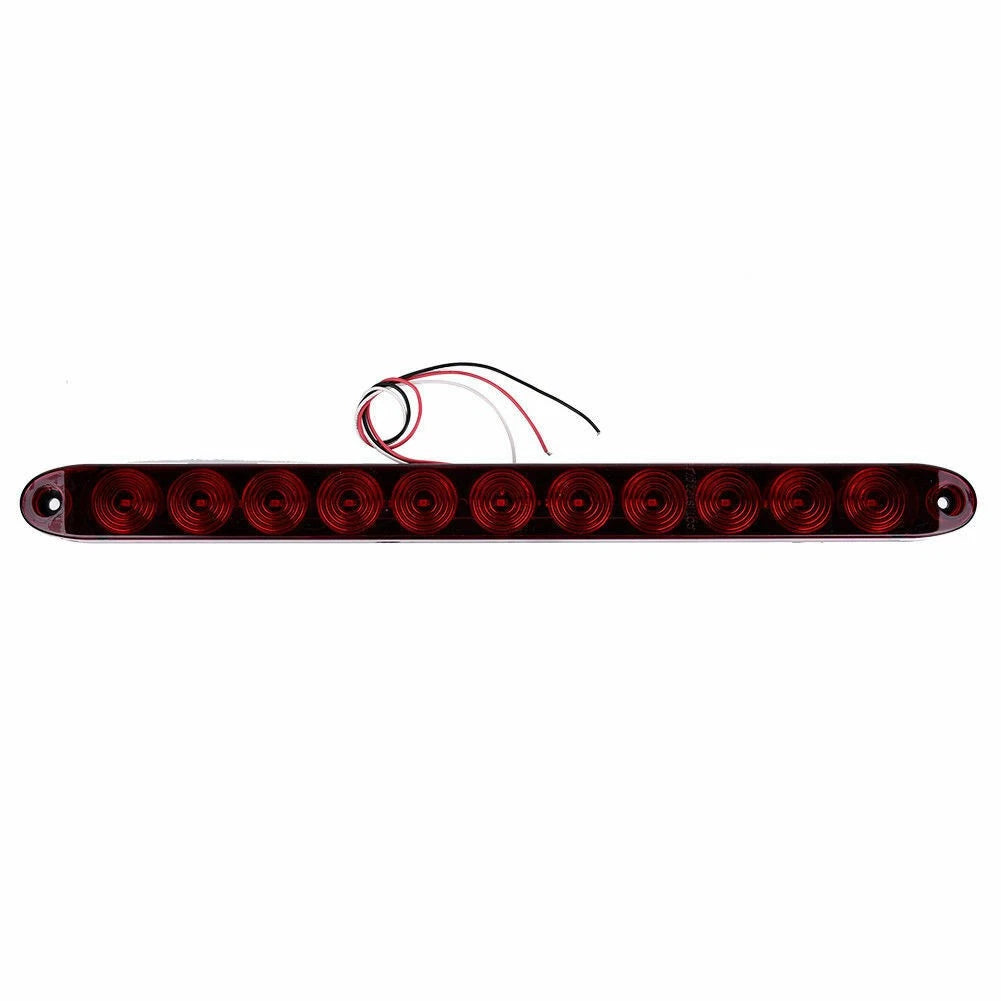 Red Color 6000k 9 Led Trailer Truck Car Stop Tail Rear Brake Turn