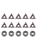 Professional Indexable Inserts Set Suitable For Multiple Materials Use