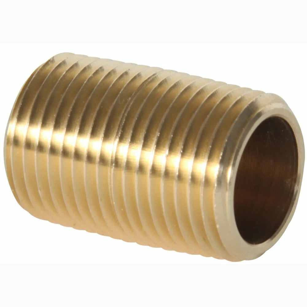 Brass Pipe Close Nipple 1/8" Male Pipe X 1/8 Male Pipe 215pn-2