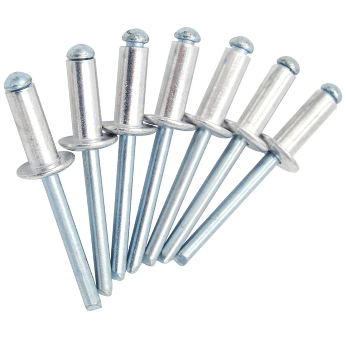 Aluminum Open End Blind Rivet 3/16" M4.8 Diameter Din 7337 Iso 15977