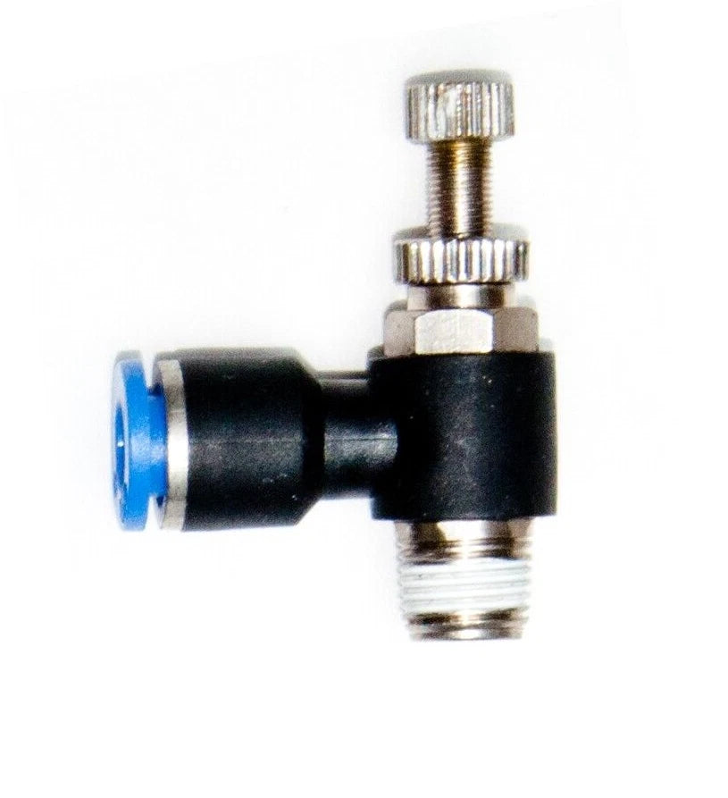 Flow Control, Fitting 1/8 Npt X 1/4 Tube, Push To | Built Supply Co