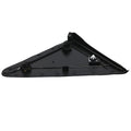 Left Mirror Flag Applique Trim Black for Dodge Caravan 2008-2019