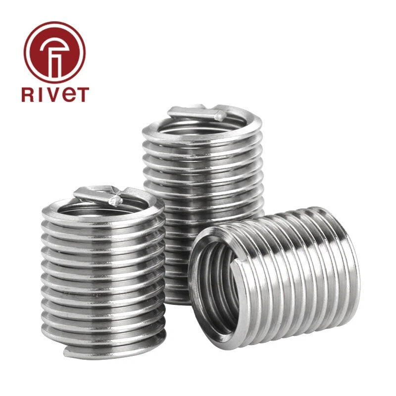 Wire Thread Insert Screw Bushing Wire Sleeve Thread Repair A2-70 20/50/100 PCS