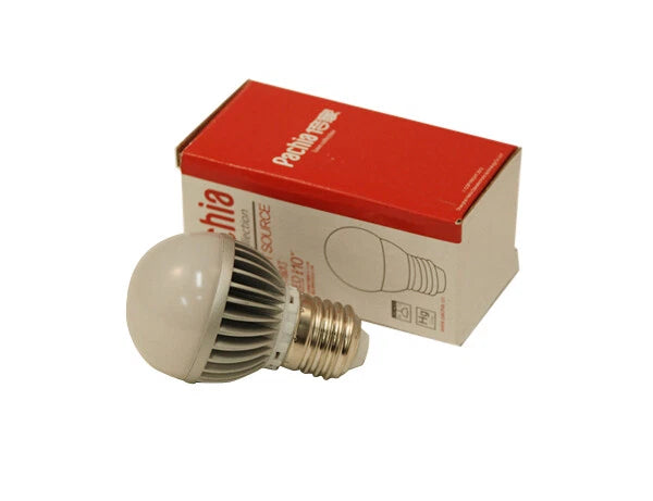 Pack 3W Led Energy Saving Globe Bulb Lamp Light B22 (Pa3049)